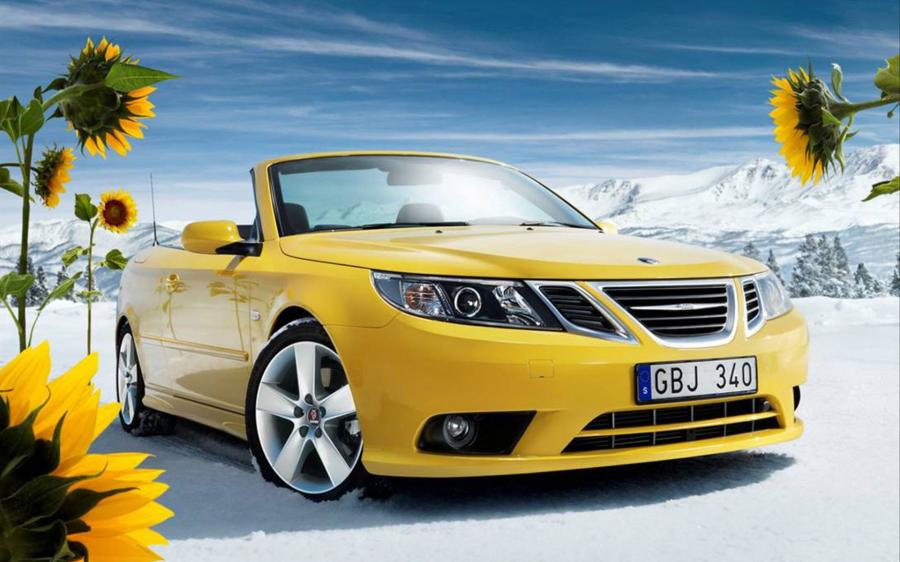 Saab 9-3 Convertible Yellow Edition '2008